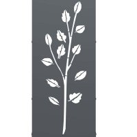 Produktbild för Vedställ antracit 40x30x80 cm kallvalsat stål