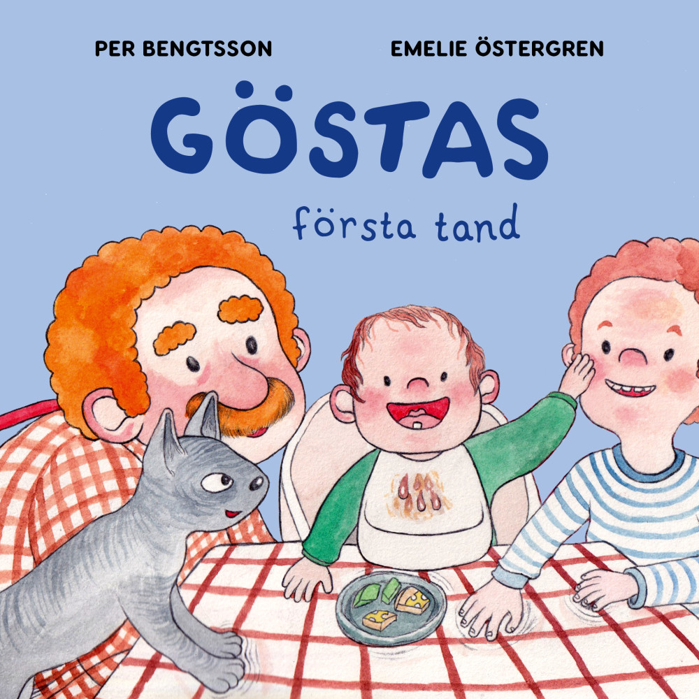 Produktbild för Göstas första tand (bok, board book)