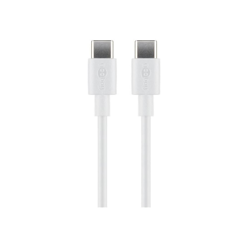 Produktbild för goobay - USB typ C-kabel - 24 pin USB-C till 24 pin USB-C - 1 m