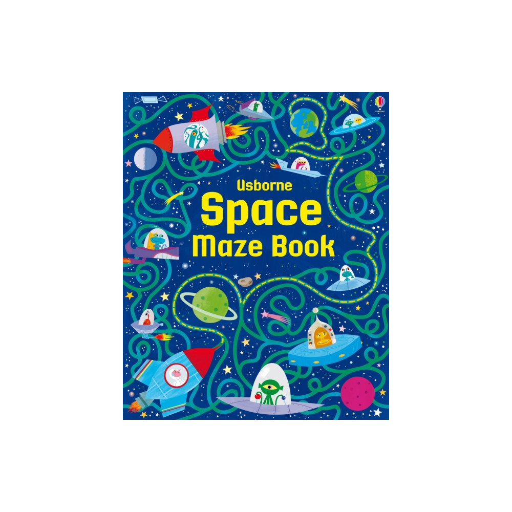 Produktbild för Space Maze Book (häftad, eng)