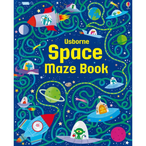 Usborne Publishing Ltd Space Maze Book (häftad, eng)