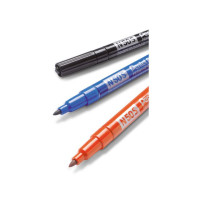 Produktbild för Märkpenna perm. PENTEL N50S rund blå