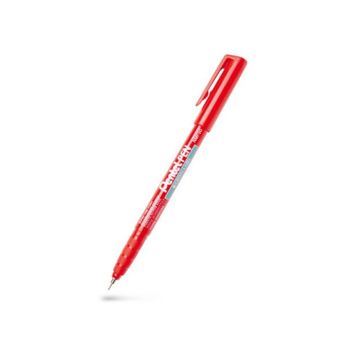 Pentel Märkpenna perm. PENTEL super fine röd