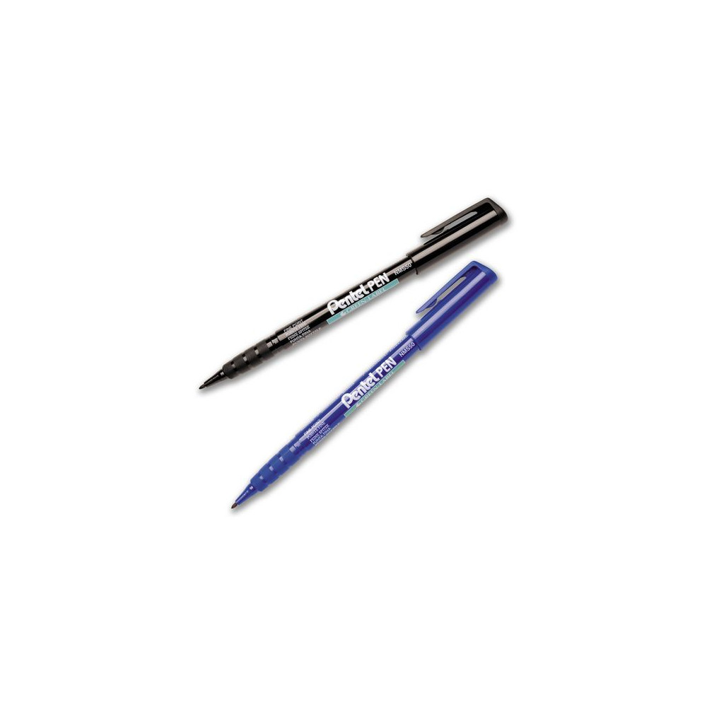 Produktbild för Märkpenna perm. PENTEL fine svart