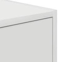 Produktbild för TV-bänkar 2 st vit 80x31x25,5 cm konstruerat trä