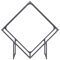 Produktbild för Vedställ antracit 100x25x100 cm kallvalsat stål