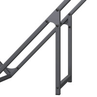 Produktbild för Vedställ antracit 100x25x100 cm kallvalsat stål