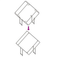 Produktbild för Vedställ antracit 100x25x100 cm kallvalsat stål
