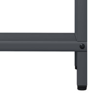 Produktbild för Vedställ antracit 40x25x120 cm kallvalsat stål