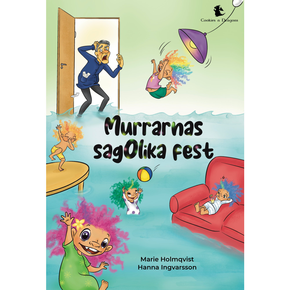 Produktbild för Murrarnas sagOlika fest (bok, kartonnage)