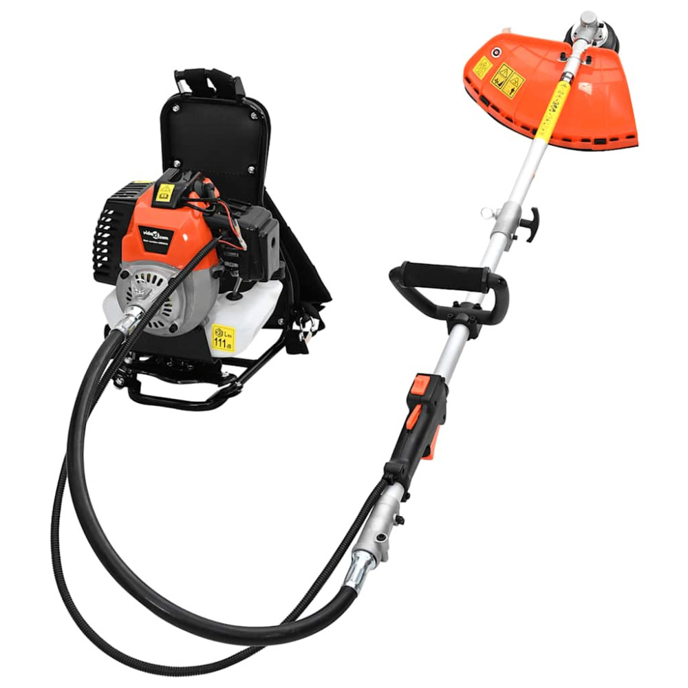 Produktbild för Röjsåg ryggsäck design orange 52 cc 1,45 kW