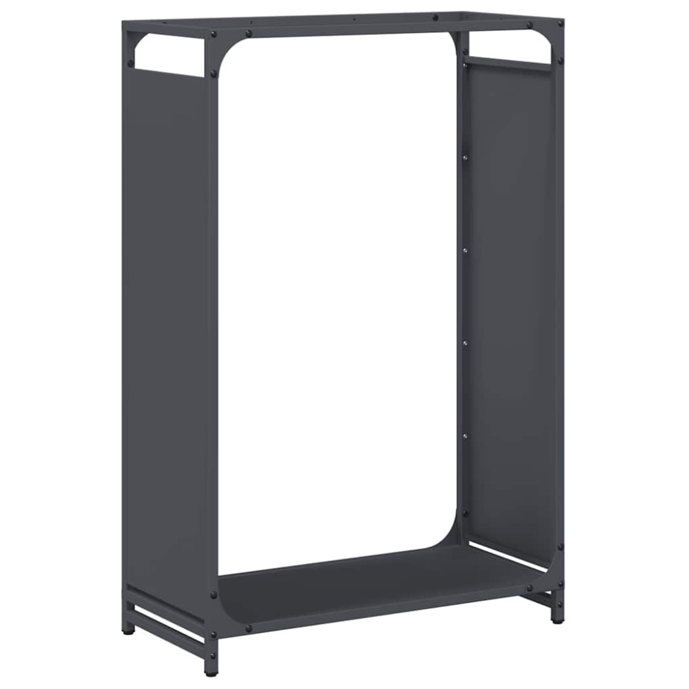 Produktbild för Vedställ antracit 60x28x90 cm kallvalsat stål