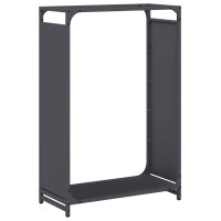 Produktbild för Vedställ antracit 60x28x90 cm kallvalsat stål