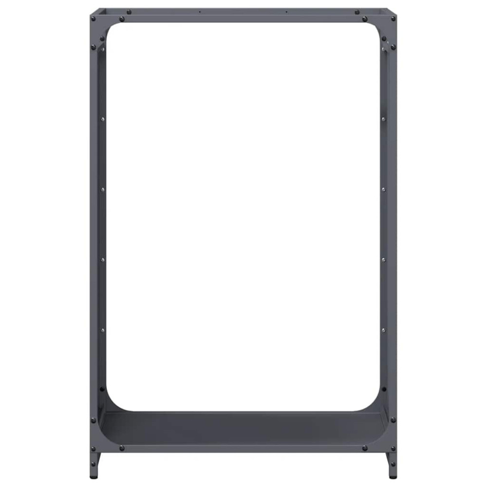 Produktbild för Vedställ antracit 60x28x90 cm kallvalsat stål