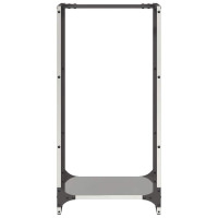Produktbild för Vedställ 40x30x80 cm rostfritt stål