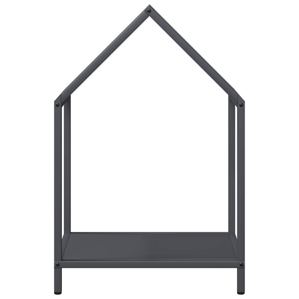 Produktbild för Vedställ antracit 40x25x60 cm kallvalsat stål