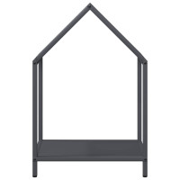 Produktbild för Vedställ antracit 40x25x60 cm kallvalsat stål