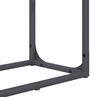 Produktbild för Vedställ antracit 60x25x100 cm kallvalsat stål