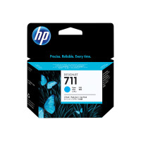 Produktbild för HP 711 - 3-pack - cyan - original - DesignJet - bläckpatron