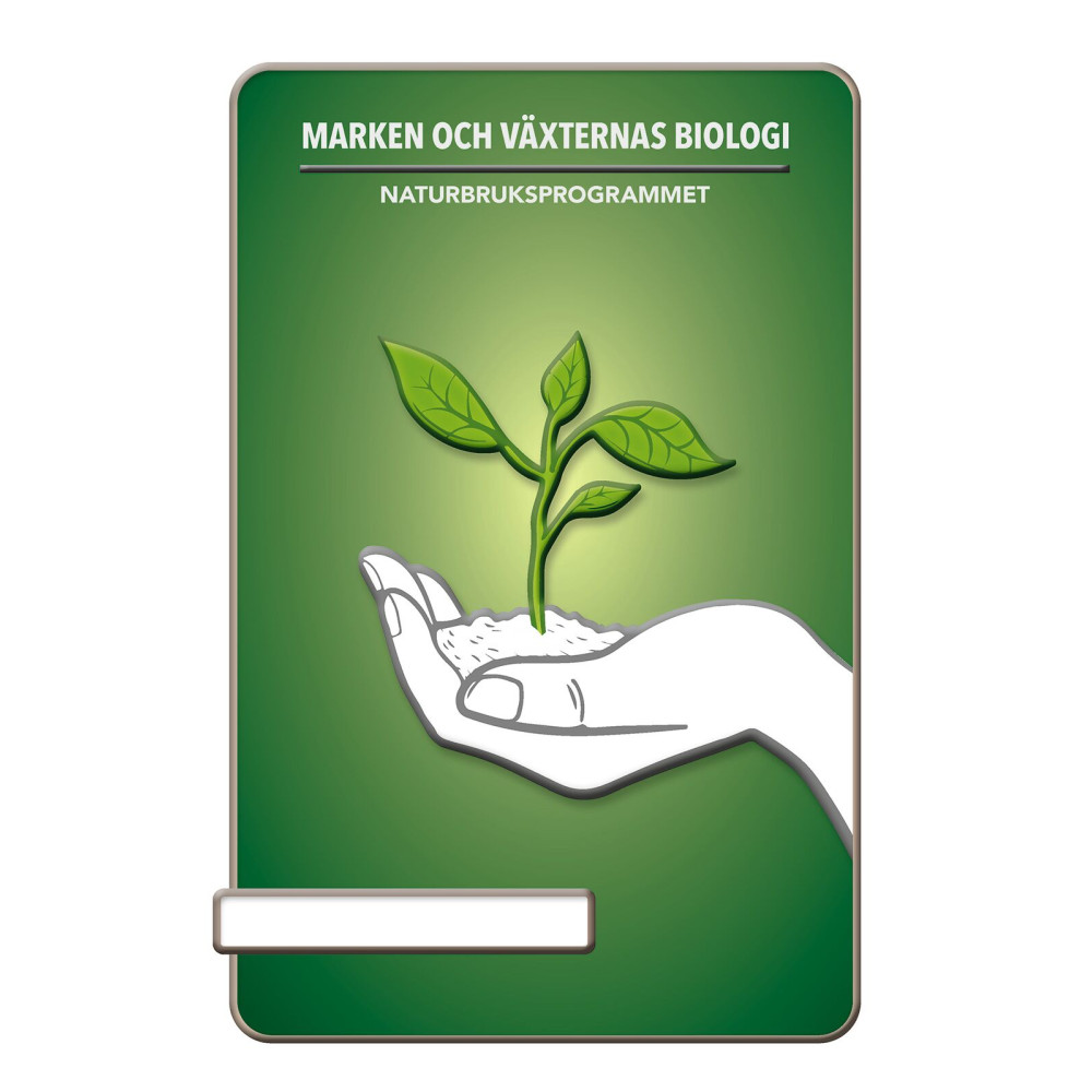 Produktbild för BokGym Marken och växternas biologi, bok (bok, spiral)