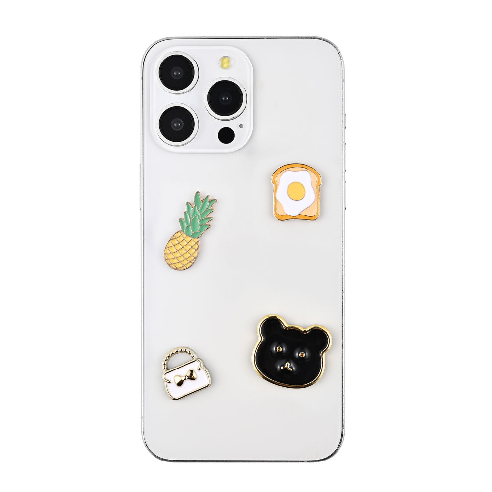 Produktbild för Pimp your Phone Set.2 Metal and Plastic Charms 4pcs