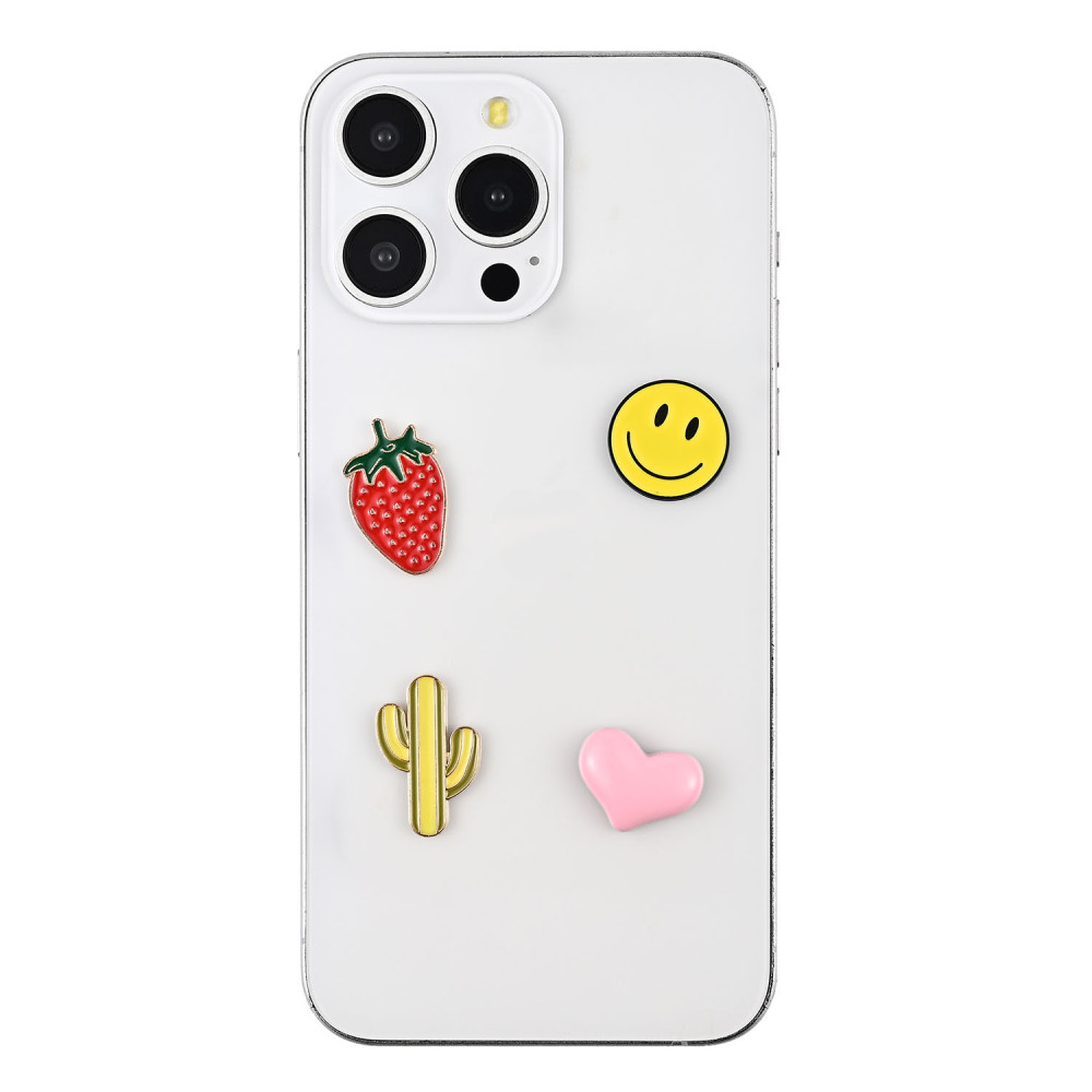 Produktbild för Pimp your Phone Set.6 Metal and Plastic Charms 4pcs