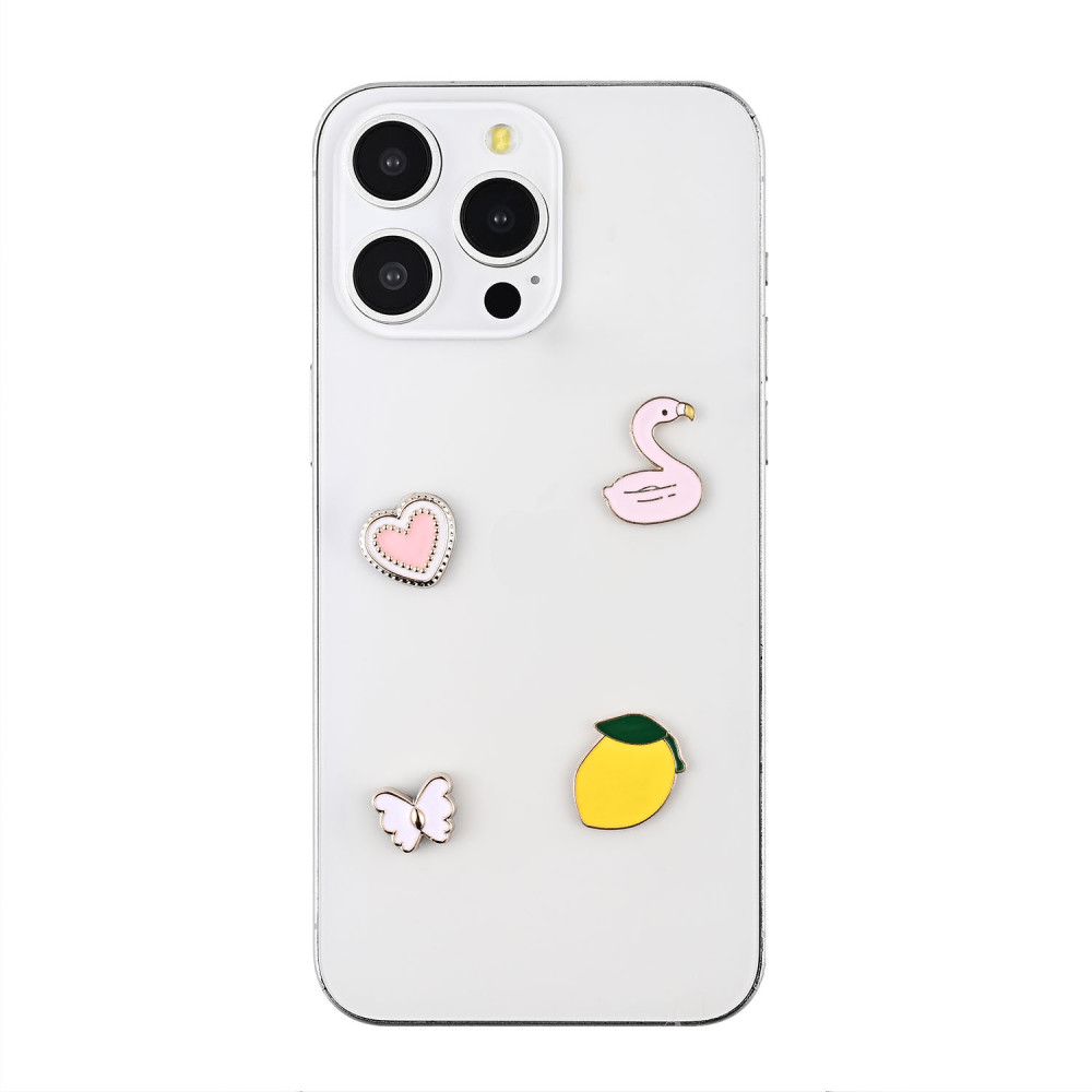 Produktbild för Pimp your Phone Set.11 Metal and Plastic Charms 4pcs