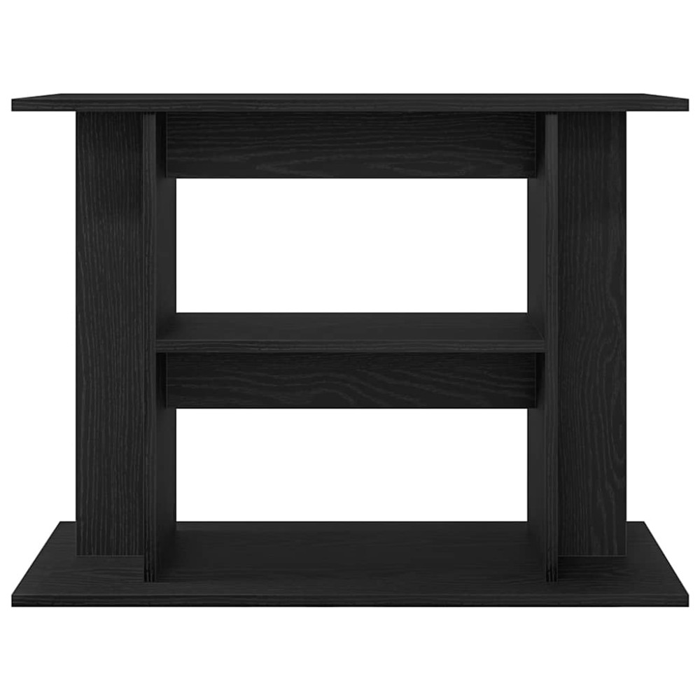 Produktbild för Akvarieställ svart ek 80x35x60 cm konstruerat trä