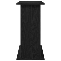 Produktbild för Akvariestativ svart ek 81x36x73 cm konstruerat trä