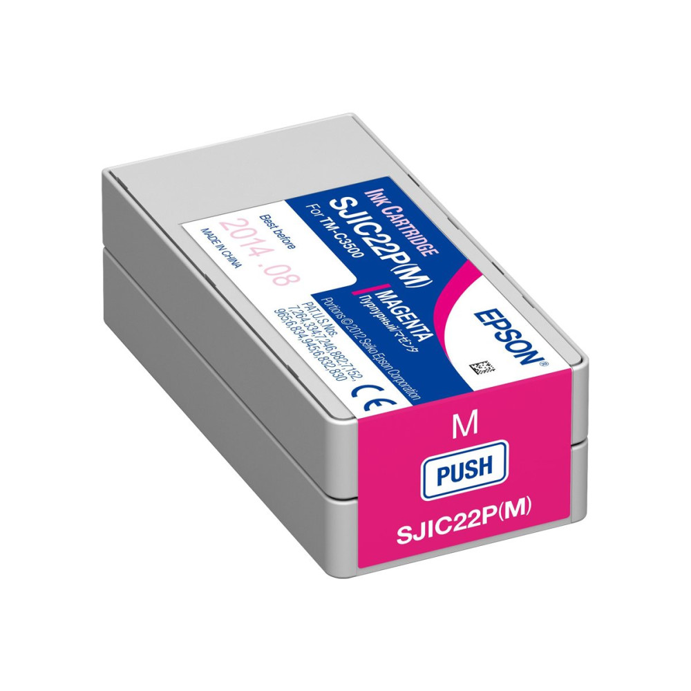 Produktbild för Epson SJIC22P(M) - magenta - original - bläckpatron