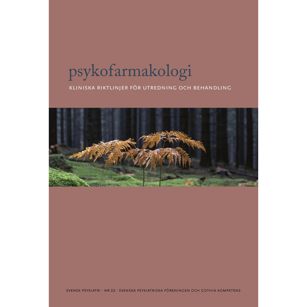 Produktbild för Psykofarmakologi : kliniska riktlinjer för utredning och behandling (häftad)