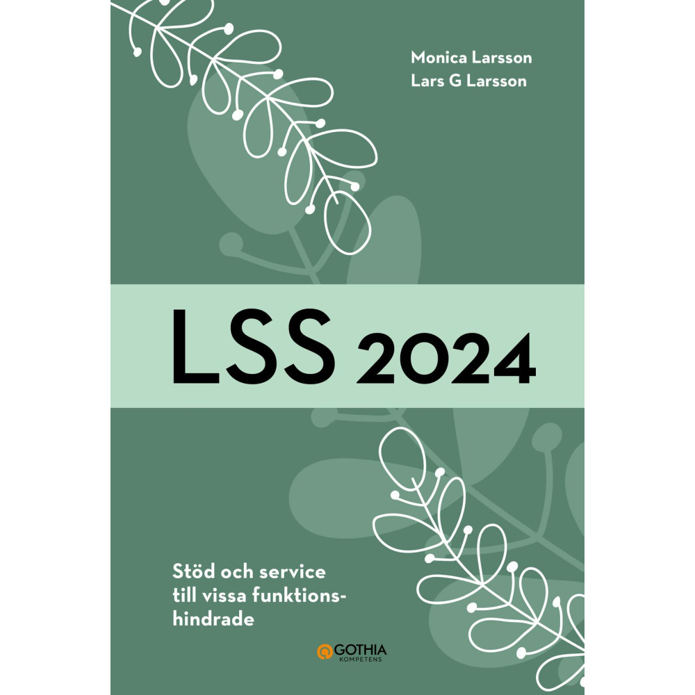 Produktbild för LSS 2024 : stöd och service till vissa funktionshindrade (häftad)