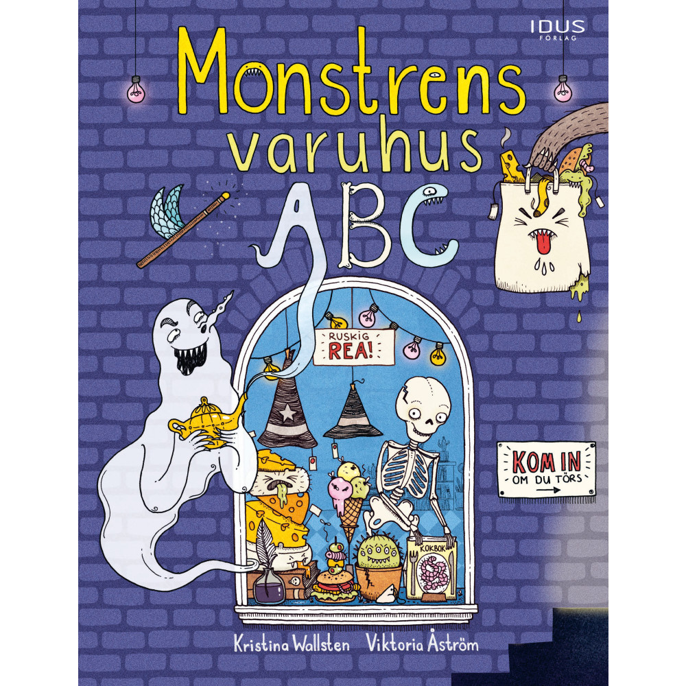 Produktbild för Monstrens varuhus ABC (inbunden)