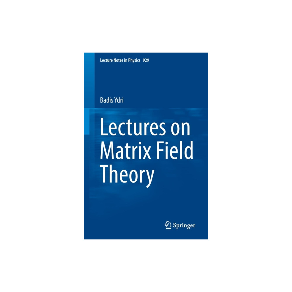 Produktbild för Lectures on Matrix Field Theory (häftad, eng)