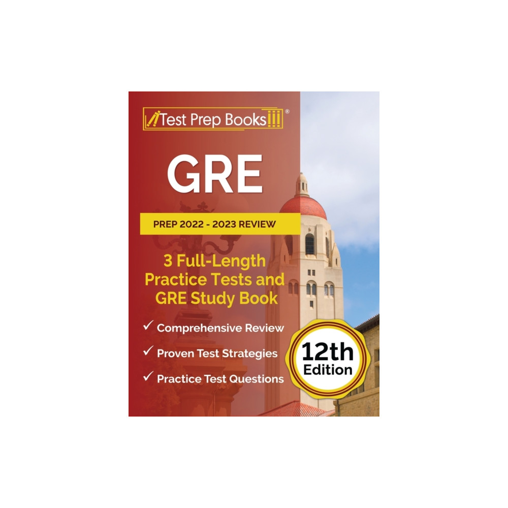 Produktbild för GRE Prep 2022 - 2023 Review (häftad, eng)