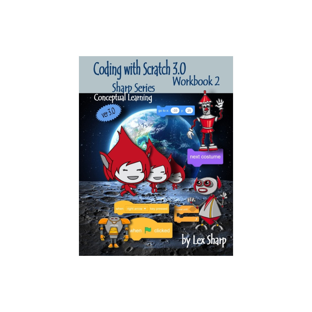 Produktbild för Coding with Scratch 3.0 (häftad, eng)