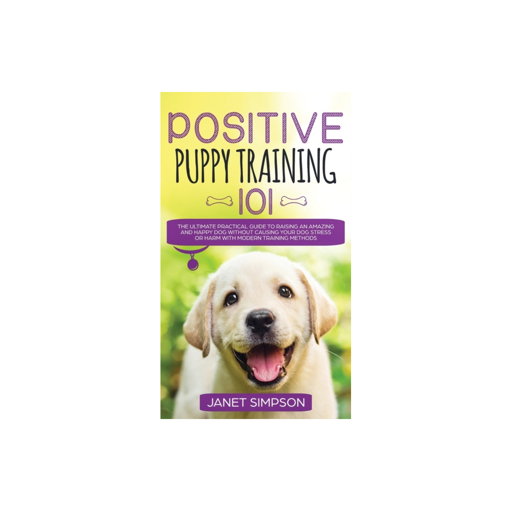 Produktbild för Positive Puppy Training 101 The Ultimate Practical Guide to Raising an Amazing and Happy Dog Without Causing Your Dog Stress or Harm With Modern Training Methods (inbunden, eng)