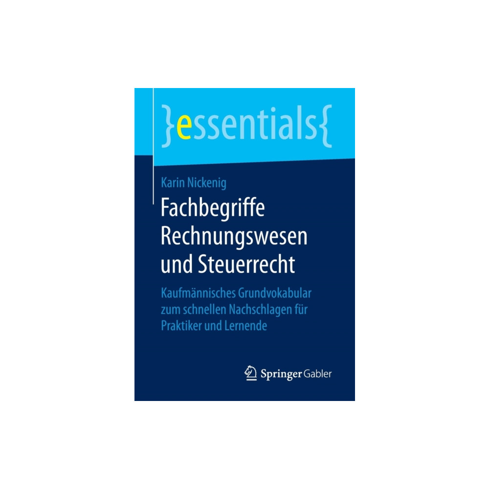 Produktbild för Fachbegriffe Rechnungswesen und Steuerrecht (häftad, ger)