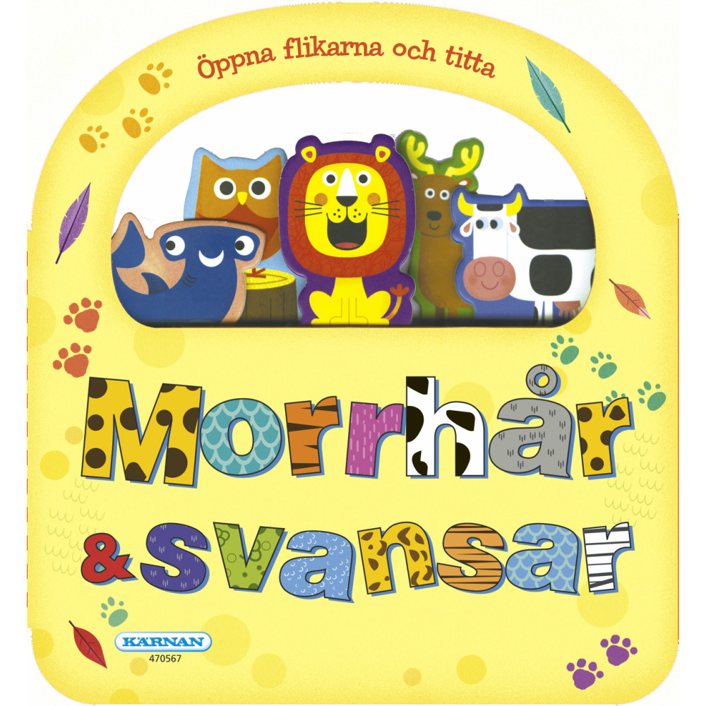 Produktbild för Morrhår & svansar (bok, board book)