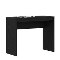 Produktbild för Skrivbord svart ek 90x40x72 cm konstruerat trä
