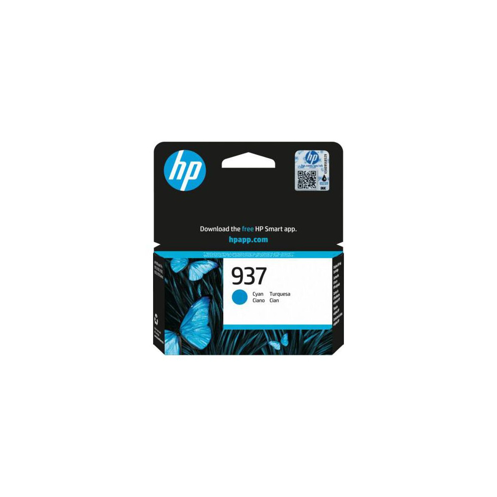 Produktbild för Bläckpatron HP 4S6W2NE 937 Cyan