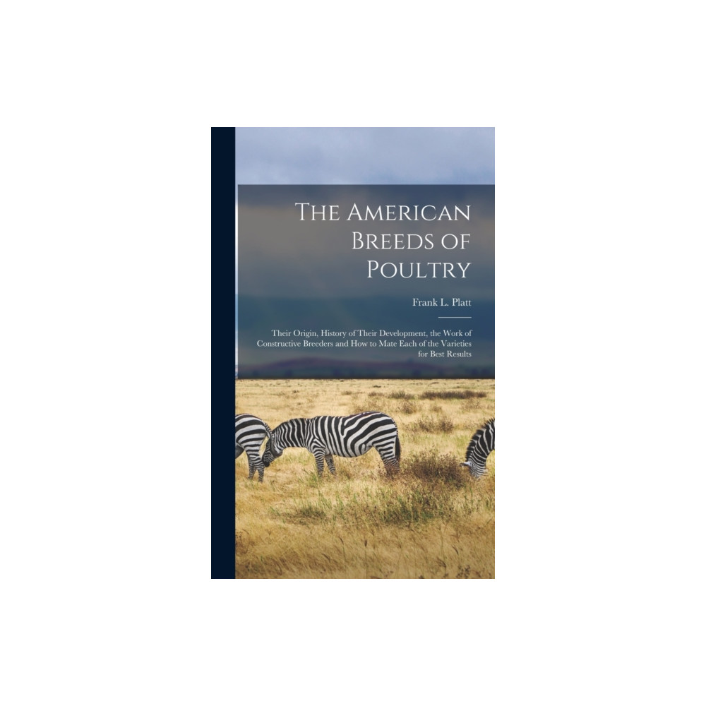 Produktbild för The American Breeds of Poultry (inbunden, eng)