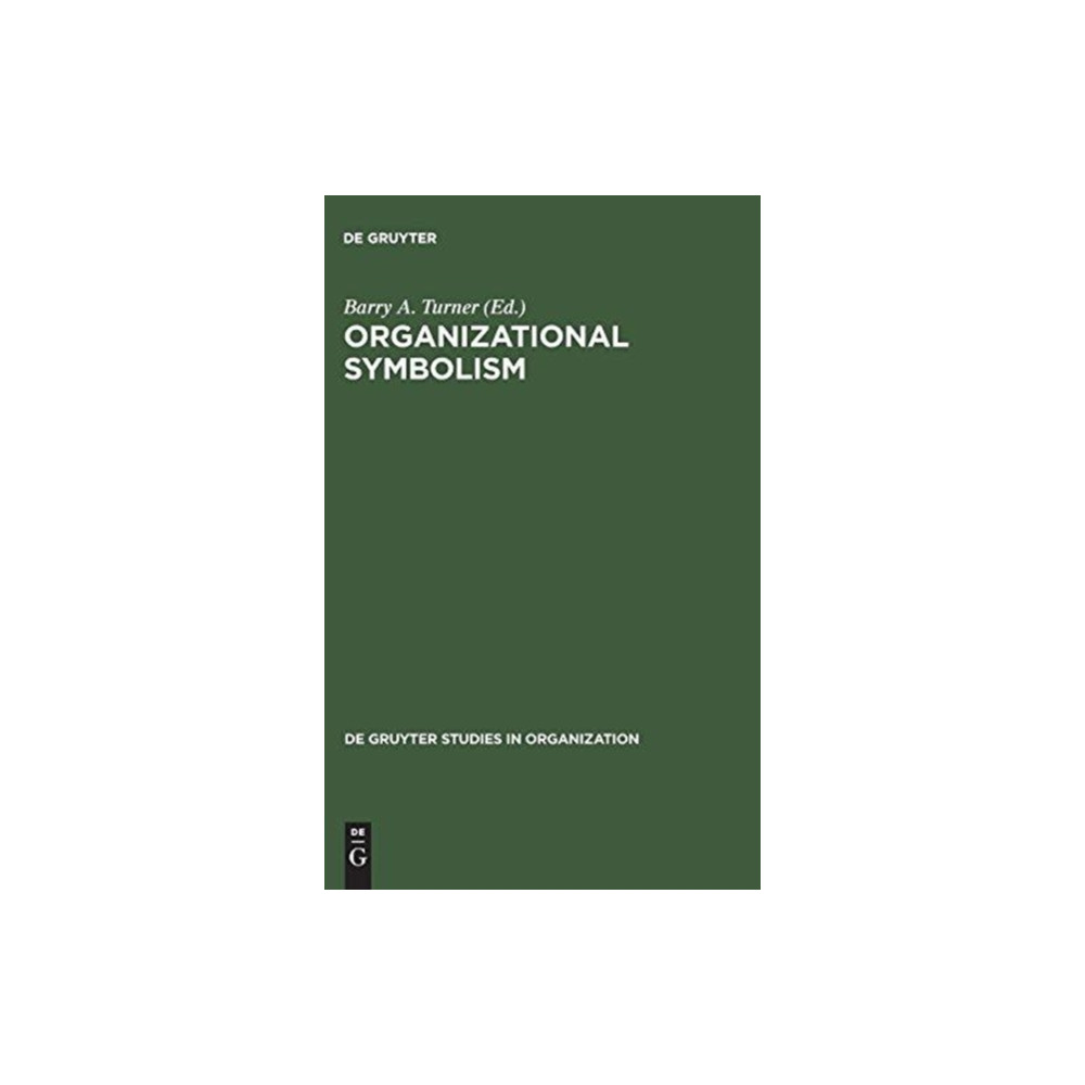 Produktbild för Organizational Symbolism (inbunden, eng)