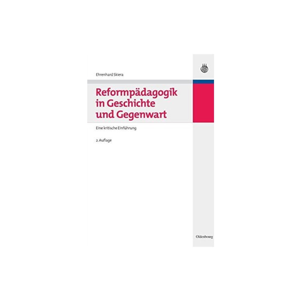 Produktbild för Reformpadagogik in Geschichte Und Gegenwart (inbunden, ger)