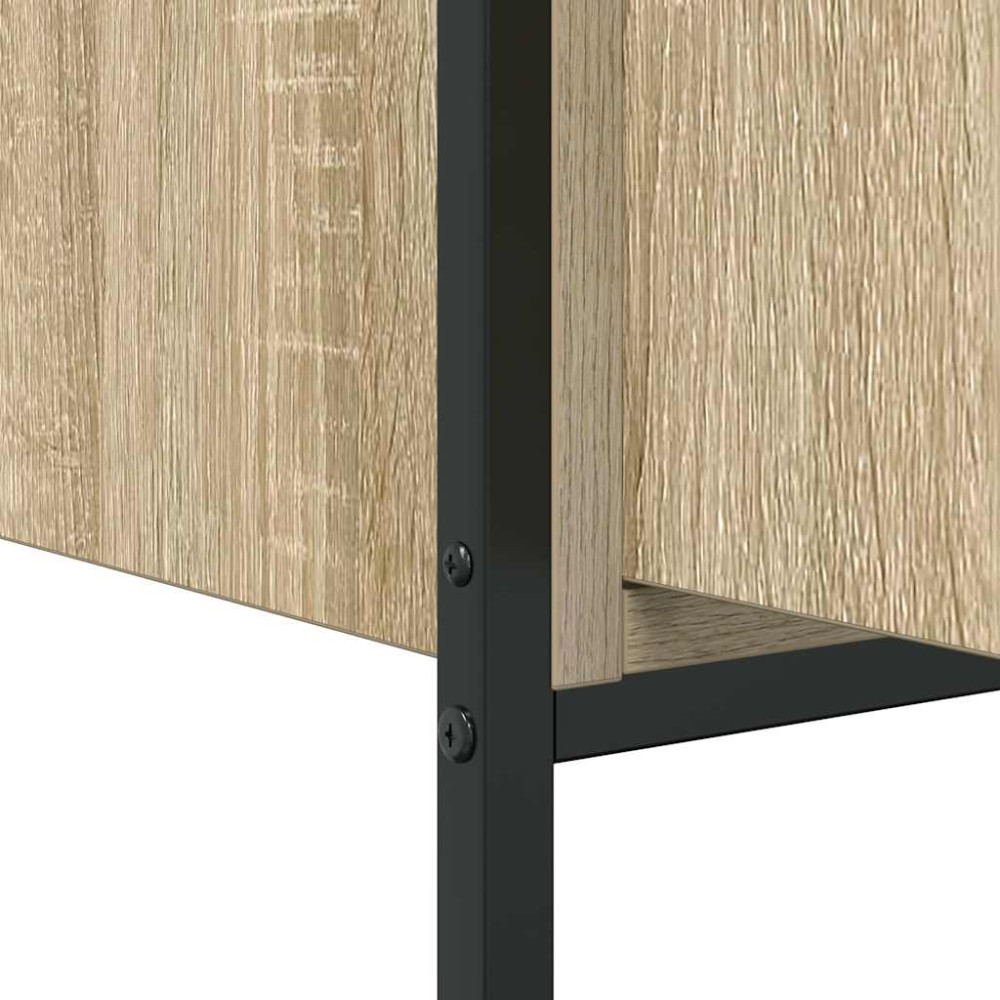 Produktbild för Tvättställsskåp för badrum sonoma-ek 60x34,5x60 cm