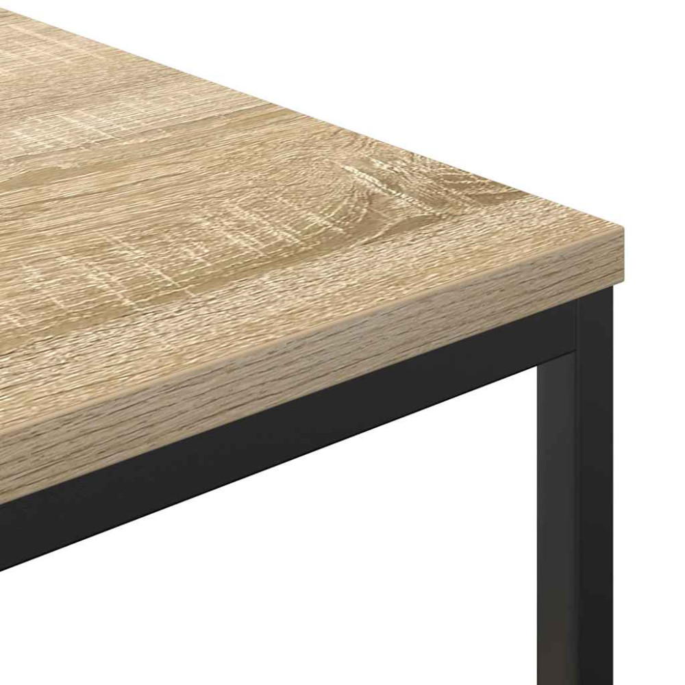 Produktbild för Badrumsskåp med hyllor sonoma-ek 36x35x95 cm