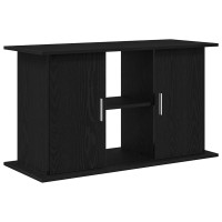Produktbild för Akvariestativ svart ek 101x41x58 cm konstruerat trä