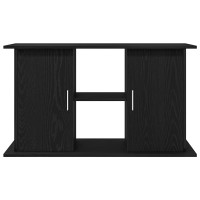 Produktbild för Akvariestativ svart ek 101x41x58 cm konstruerat trä