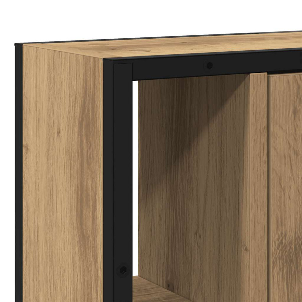 Produktbild för Spegelskåp för badrum artisan ek 60x16x60 cm konstruerat trä