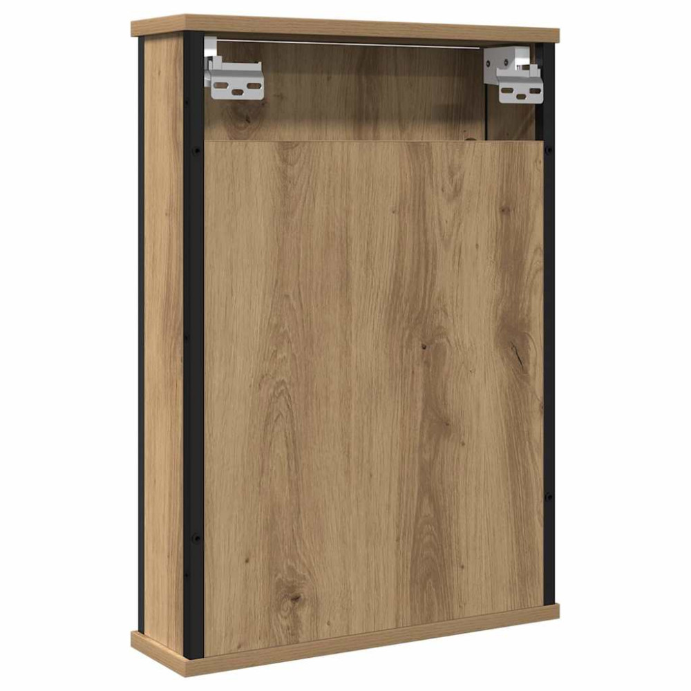Produktbild för Spegelskåp för badrum artisan ek 42x12x60 cm konstruerat trä